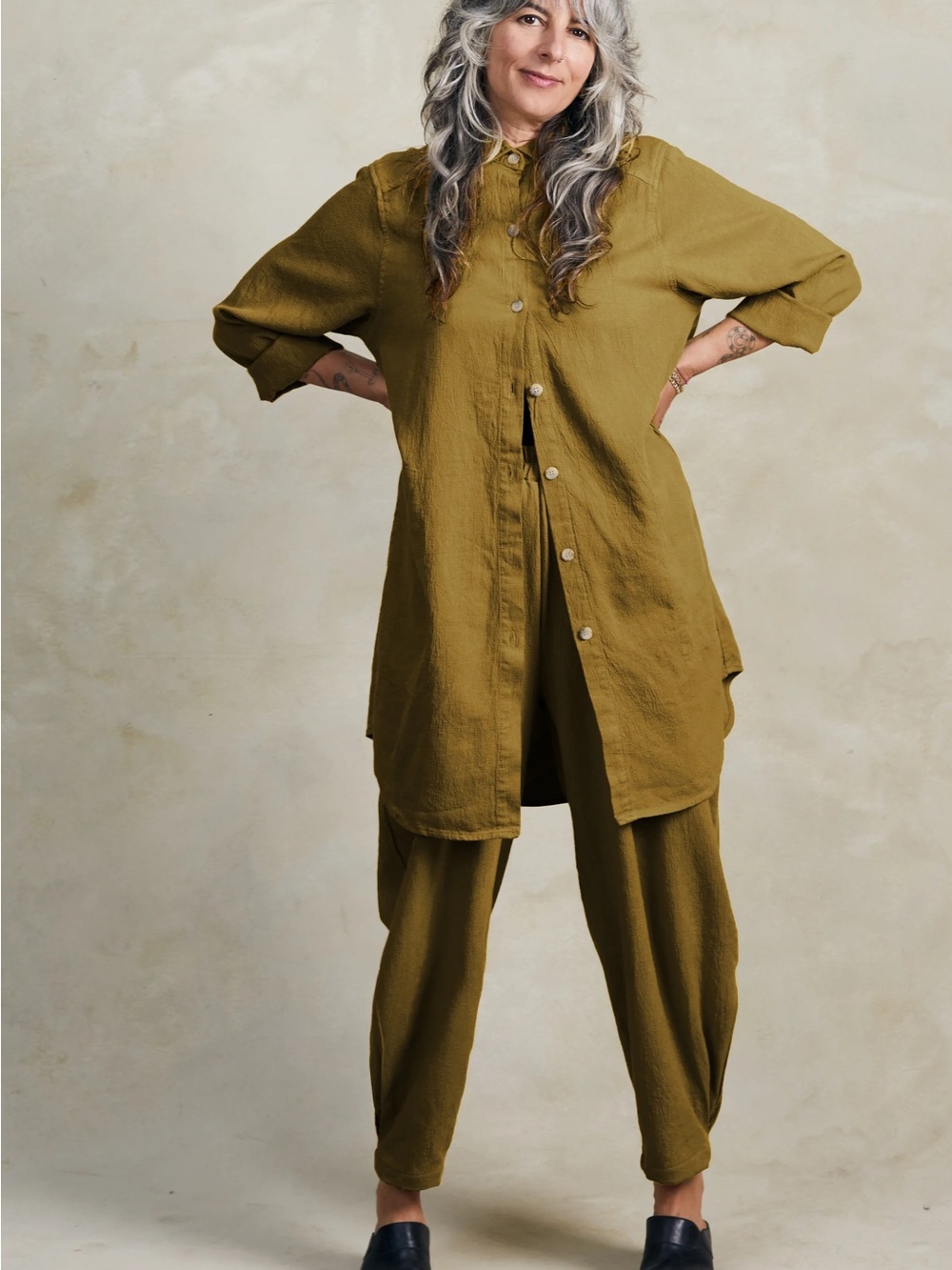 NWOT Curator SF Workshirt in Fennel - Small